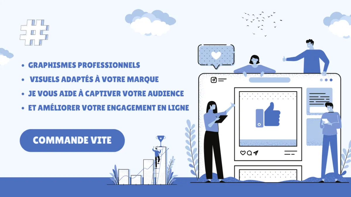  Je vais créer du Contenu Visuel Impactant pour vos Médias Sociaux en 2 Semaines