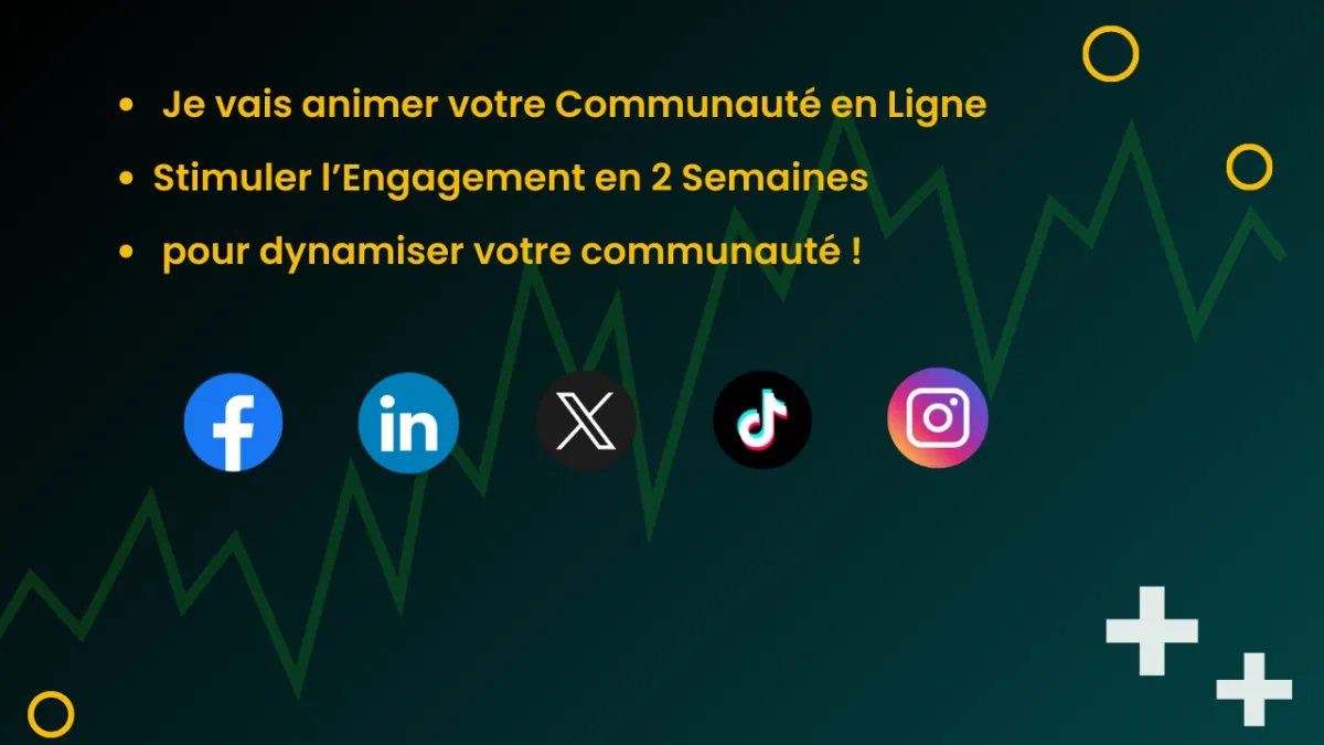 Je vais animer votre Communauté en Ligne pour Stimuler l’Engagement en 2 Semaines