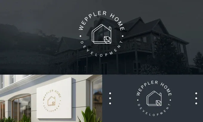 Je vais faire le design d'un logo d'entreprise minimaliste et créatif