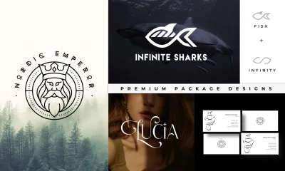 Je vais faire le design d'un logo d'entreprise minimaliste et créatif