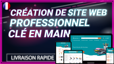 Je vais créer votre site internet professionnel 
