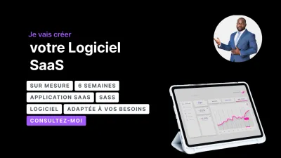 Je vais créer votre Logiciel SaaS sur Mesure en 6 Semaines