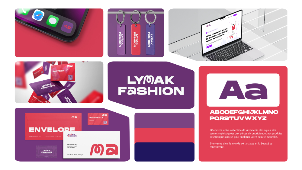 Lymak Fashion — Brand Identity